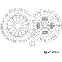 Blue Print Kytkinpaketti ADT330274