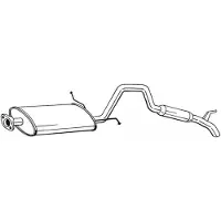 Bosal Takaäänenvaimentaja 282-959