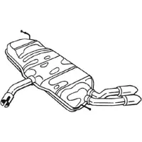 Bosal Takaäänenvaimentaja 105-509