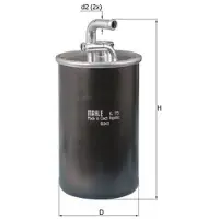 MAHLE ORIGINAL Polttoainesuodatin Mahle, KL 775 - Jeep - Compass, Patriot. Chrysler - Sebring. Dodge - Caliber, Journey, Avenger
