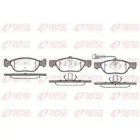 REMSA Jarrupalat Etu, 0587.11 - Fiat - Punto, Barchetta, Bravo, Brava, Marea