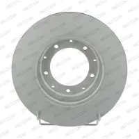FERODO Jarrulevyt DDF283C takana, täysi, 2 Kappale