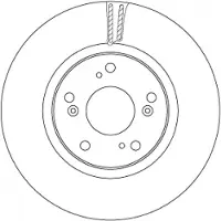 TRW Jarrulevy (1kpl) DF6689