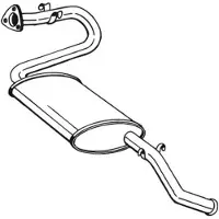 Bosal Takaäänenvaimentaja 280-273