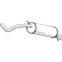 Bosal Takaäänenvaimennin 279-757