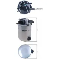 Knecht Polttoainesuodatin KL 909