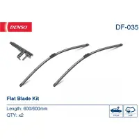 Denso Pyyhkijänsulka DF DF-035, 600mm, Edessä, 2 Kappale