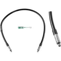 TRW Varioflex-Jarruputket 51 CM STAHLFLEX MUSTA