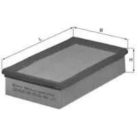 MAHLE ORIGINAL Ilmansuodatin LX 105