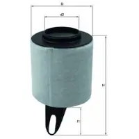 MAHLE ORIGINAL Ilmansuodatin LX 1650