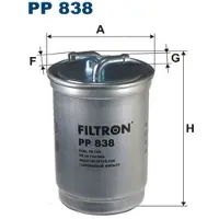 FILTRON Polttoainesuodatin PP 838