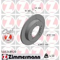 ZIMMERMANN Jarrulevy ZIMMERMANN 540.2489.20