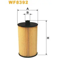 WIX FILTERS Polttoainesuodatin WF8392