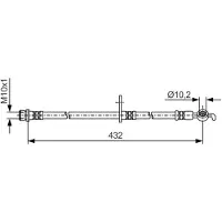 Bosch Jarruletku 1 987 481 A57