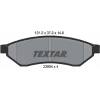 Textar Jarrupalasarja (4kpl), levyjarru 2399401