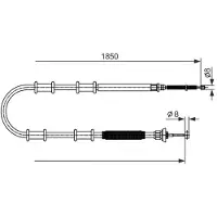 Bosch Vaijeri, seisontajarru 1 987 482 592