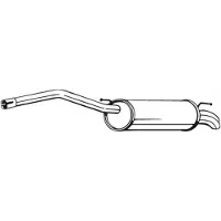 Bosal Takaäänenvaimennin 233-087