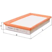 MAHLE ORIGINAL Ilmansuodatin Mahle, LX 3148 - Fiat - 500, Punto, Panda, 500l, Panda cross. Alfa romeo - Mito. Lancia - Ypsilon