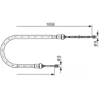 Bosch Vaijeri, seisontajarru 1 987 482 234