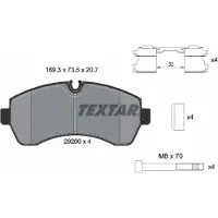 Textar Jarrupalasarja 2920002, edessä