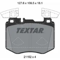 Textar Jarrupalasarja (4kpl), levyjarru 2115201