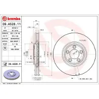 Brembo Jarrulevy (1kpl) 09.A528.11
