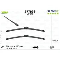 Valeo Pyyhkijänsulka Silencio 577976, 700/300mm, Edessä, 2 Kappale