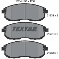 Textar Jarrupalasarja 2156101, Vorne