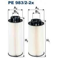FILTRON Polttoainesuodatin PE983/2-2x