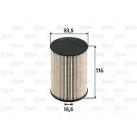 Valeo Polttoainesuodatin 587919