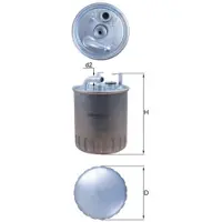 Knecht Polttoainesuodatin KL 100/1