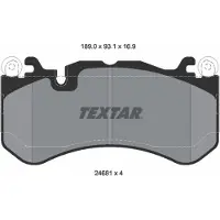 Textar Jarrupalasarja (4kpl), levyjarru 2468101