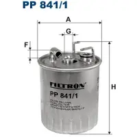 FILTRON Polttoainesuodatin PP841/1