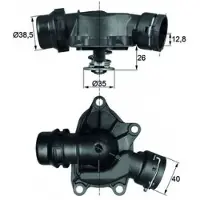 MAHLE ORIGINAL Termostaatti, jäähdytysneste TI 26 88