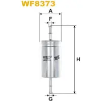 WIX FILTERS Polttoainesuodatin WF8373