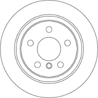 TRW Jarrulevy (1kpl) DF6756