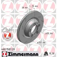 ZIMMERMANN Jarrulevy (1kpl) 460.1587.20