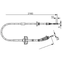 Bosch Vaijeri, seisontajarru 1 987 482 284