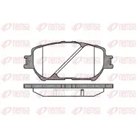 REMSA Jarrupalat Etu, 0884.00 - Toyota - Camry