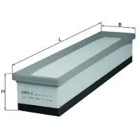MAHLE ORIGINAL Ilmansuodatin LX 3144