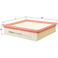 MAHLE ORIGINAL Ilmansuodatin LX 3471