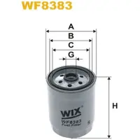WIX FILTERS Polttoainesuodatin WF8383