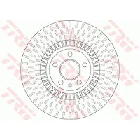 TRW Jarrulevy (1kpl) DF6216