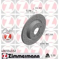 ZIMMERMANN Jarrulevy (1kpl) 400.5543.52