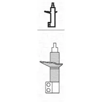 MAGNETI MARELLI Iskunvaimennin 351849070000