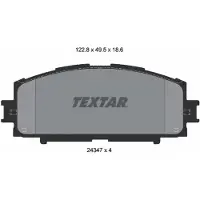 Textar Jarrupalasarja 2434701, edessä