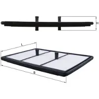 Knecht Ilmansuodatin LX 5364