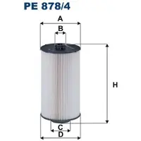 FILTRON Polttoainesuodatin PE 878/4