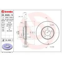 Brembo Jarrulevy (1kpl) 09.9589.11