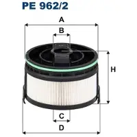 FILTRON Polttoainesuodatin PE 962/2